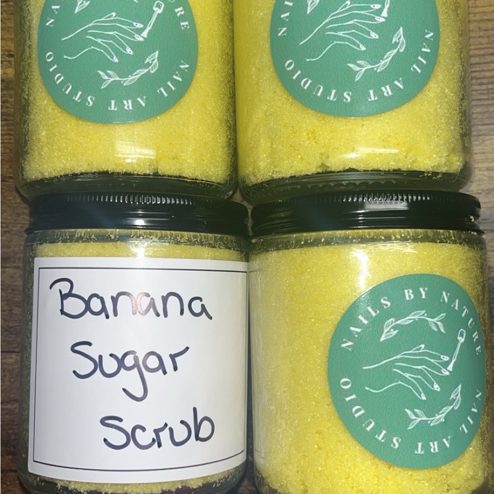 Banana Sugar Scrub - Yellow